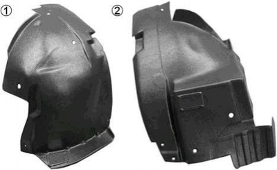 Подкрылки Van Wezel 4394433 Opel Vivaro; Nissan Primastar; Renault Trafic 4408942, 8200036015, 8200508349