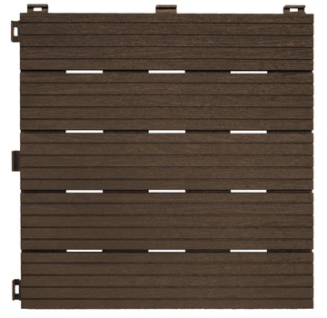Декоративное покрытие Multy Home Cosmopolitan 30х30см коричневое 6шт (EU5100041)