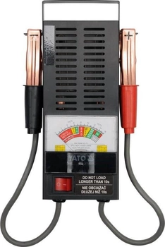 Tester akumulatorów 6/12 V YATO YT-8310