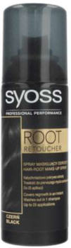 Spray tonujący do korzeni SYOSS Professional Performance Root Retoucher Black 120 ml (4015100192902)