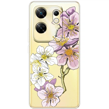 Силиконовый чехол BoxFace Infinix Zero 30 4G Cherry Blossom (55887-cc4)