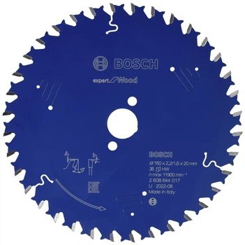 Пильный диск Bosch Expert for Wood 160х20х36Т (2608644017)