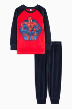 Пижама велюровая Spider Man Marvel (кофта+штаны) C&A 110см (400095477)