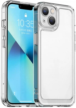 Силиконовый чехол Space iPhone 13 (прозрачный) (35364)