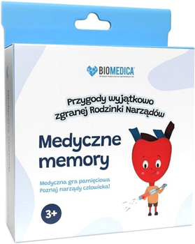 Gra planszowa Biomedica Medyczne memory (5905342636021)