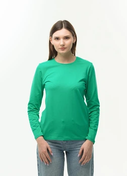 Лонгслів жіночий Наталюкс 2XL смарагдовий (4123587564161)