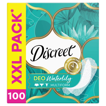 Ежедневные гигиенические прокладки Discreet Deo Water Lily 100 шт