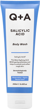 Очищающий гель для тела Q+A Salicylic Acid Body Wash с Салициловой кислотой 250 мл (5060486266234)
