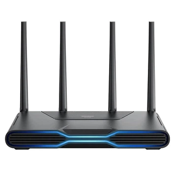 Игровой роутер Xiaomi Redmi AX5400 Wi-Fi 6 Mesh 2,4 ГГц и 5 ГГц 802.11ax (до 5400 Мбит/с) технологий OFDMA и MU-MIMO 1-WAN 4-LAN гигабитный маршрутизатор