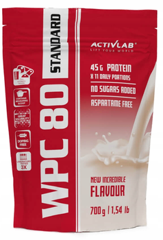 Protein ActivLab WPC 80 Standard 700 g Naturalny (5907368851624)