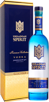 Водка Ukrainian Spirit Украинский дух 0.7 л 40% в подарочной коробке (4820261820454)