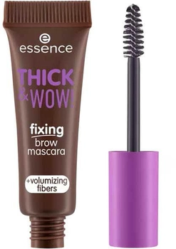 Tusz do brwi Essence Thick&Wow Fixing Brunette Brown 03 6 ml (4059729394781)