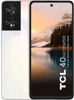 Мобільний телефон TCL 40 NXTPAPER 8/256GB Pearl White (T612B-2BLCA112)