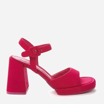 Eleganckie sandały damskie na obcasie BETSY 947023/01-03E 38 24.8 cm Różowe (4255679932473)