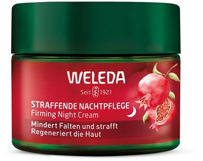 Нічний крем-ліфтинг "Гранат та пептиди Маки перуанської" - Weleda Pomegranate & Poppy Peptide Firming Night Cream