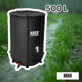 Бочка для сбора и хранения воды 500 л Bass Polska черный (BH 79998)