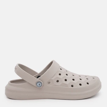 Женские кроксы Joybees Varsity Clog Adults Taupe UAVCG.TPE. 39.5 (W9/M7) 25.7 см Серо-коричневые (810014188904)