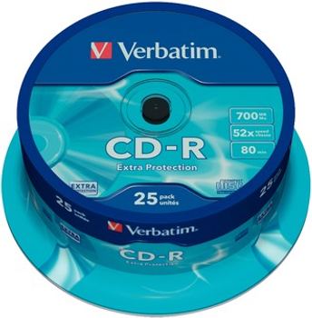 Verbatim CD-R 700 MB 52x Extra Cake 25 (43432)