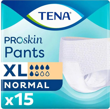Урологічні трусики Tena Pants ProSkin Normal XL 15 шт (7322541395173)