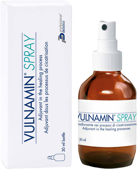 Spray do gojenia ran Professional Dietetics Vulnamin 30 ml (8021756000641)