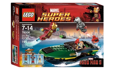 Конструктор LEGO Битва в морському порту 195 деталей (76006)