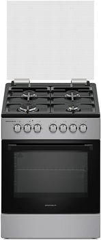 Плита газовая с электрической духовкой Grunhelm F661234GB (BP133512)