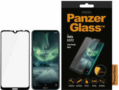 Szkło hartowane Panzer Glass Screen Protector do Nokia 6.2/7.2 Clear (5711724067730)