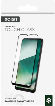 Захисне скло Xqisit Edge-to-Edge Tough Glass для Samsung Galaxy A22 5G Clear (4029948205007)