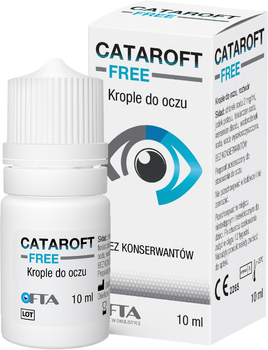 Капли для глаз Verco Cataroft Free 10 мл (5906190438409)