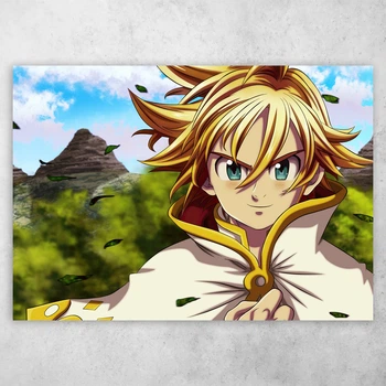 Плакат постер CupKit "Семь смертных грехов / The Seven Deadly Sins" №15 А4 21х29,7 см