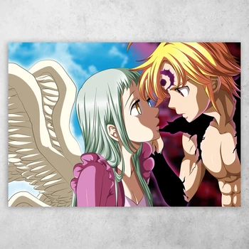 Плакат постер CupKit "Семь смертных грехов / The Seven Deadly Sins" №14 А4 21х29,7 см