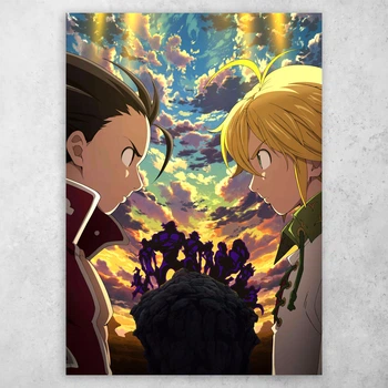 Плакат постер CupKit "Семь смертных грехов / The Seven Deadly Sins" №25 А3 42х29,7 см