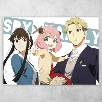 Плакат постер CupKit "Семья шпиона / Spy x Family" №1 А3 42х29,7 см