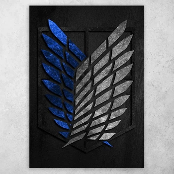 Плакат постер CupKit "Атака титанів / Attack on Titan" №9 А3 42х29,7 см