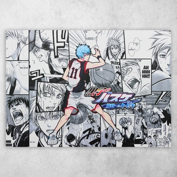 Плакат постер CupKit "Баскетбол Куроко / Kuroko no Basket" №25 А3 42х29,7 см