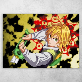 Плакат постер CupKit "Семь смертных грехов / The Seven Deadly Sins" №27 А4 21х29,7 см