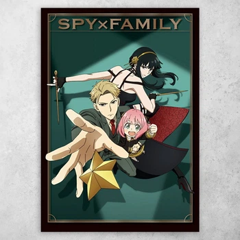 Плакат постер CupKit "Семья шпиона / Spy x Family" №17 А3 42х29,7 см