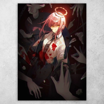 Плакат постер CupKit "Человек-бензопила / Chainsaw Man" №30 А3 42х29,7 см