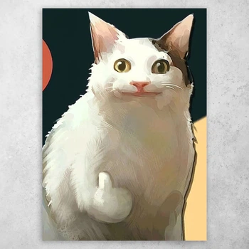 Плакат постер CupKit "Коти" №22 А4 21х29,7 см