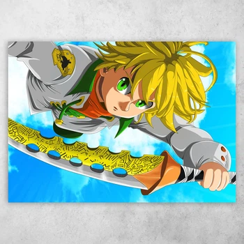 Плакат постер CupKit "Семь смертных грехов / The Seven Deadly Sins" №34 А4 21х29,7 см