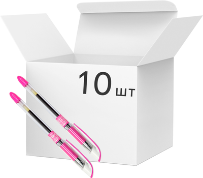 Набір масляних ручок Flair 1139 Big Writer червоних 0.7 мм 10 шт (8901765510860)