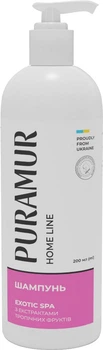 Шампунь Puramur з екстрактами тропічних фруктів Exotic Spa 200 мл (4823082435876)