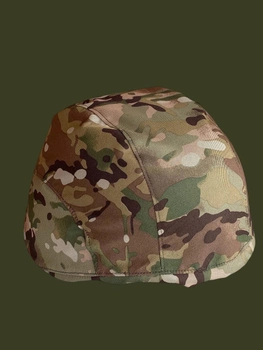 Тактический кавер на шлем мультикам , Военный Чехол на каску маскировочный армейский мультикам