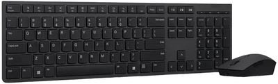 Комплект бездротовий Lenovo Professional Wireless Rechargeable Combo Black (4X31N50746)