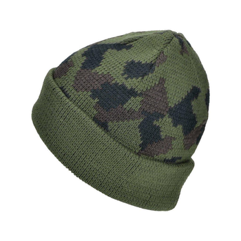 Шапка акриловая крупной вязки Beanie Cap Woodland