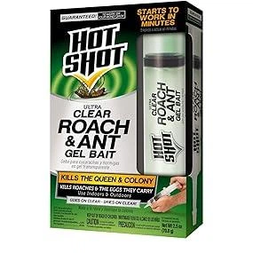 Гель приманка от тараканов и муравьев Hot Shot Ultra Clear 60 мл