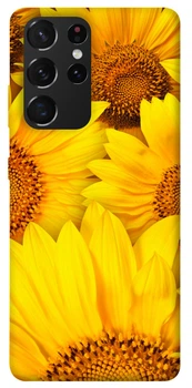 TPU чохол Demsky Букет соняшників для Samsung Galaxy S21 Ultra