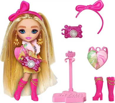 Кукла Барби Экстра Минис Путешествие Сафари Barbie Extra Fly Minis Travel Safari Look (HPT56)