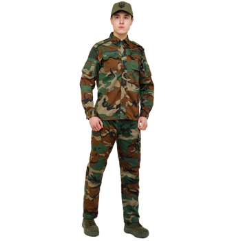 Костюм тактический (рубашка и брюки) Military Rangers ZK-SU1128 2XL Камуфляж Woodland