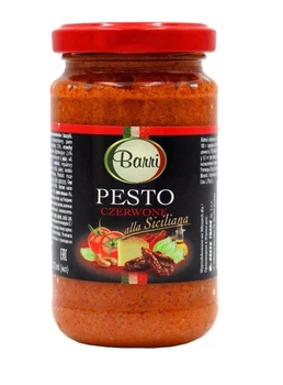 Соус Песто красное Barri Pesto Czerwone 190г. Польша
